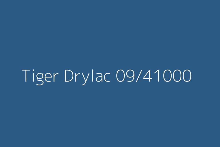 Tiger Drylac 09/41000 represented in HEX code #2b5b84