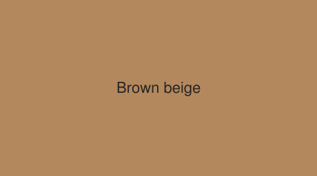 RAL Brown beige color (Code 1011)