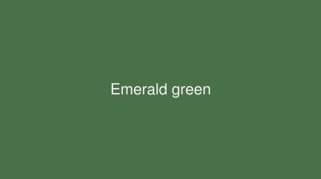 RAL Emerald green color (Code 6001)