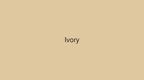 RAL Ivory color (Code 1014)