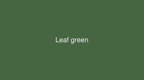 RAL Leaf green color (Code 6002)