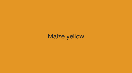 RAL Maize yellow color (Code 1006)