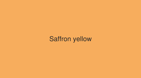RAL Saffron yellow color (Code 1017)