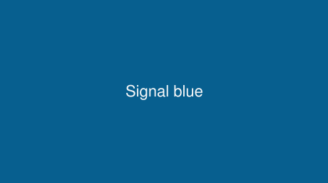 RAL Signal blue color (Code 5005)