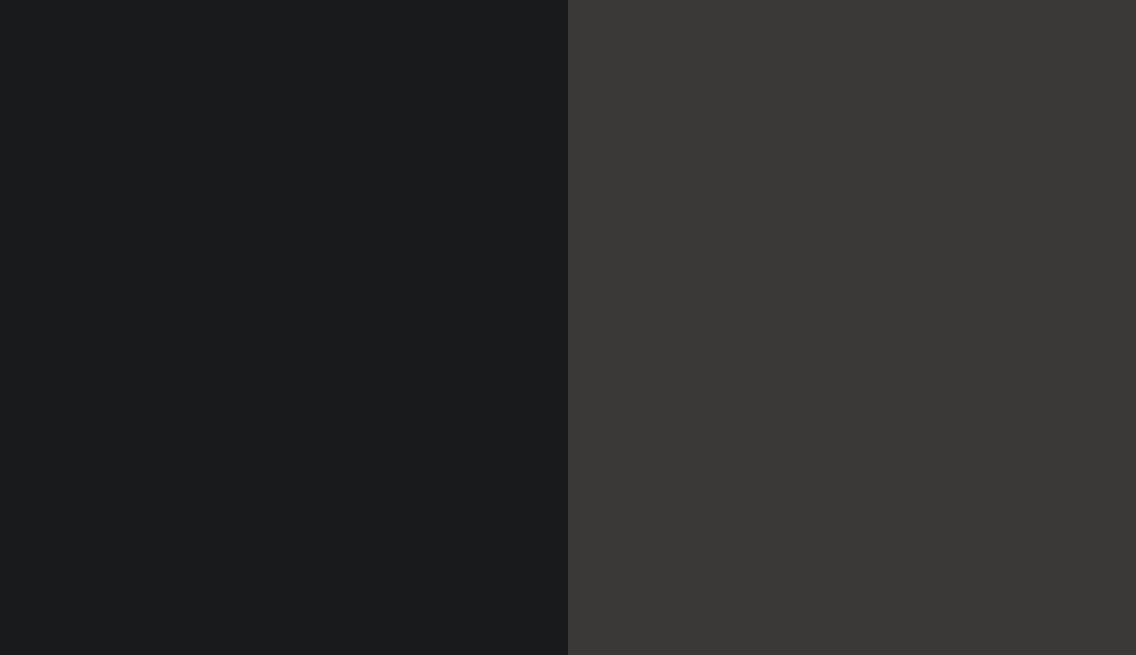 Colors Blue (18-B-29) and Pitch Black (256) side by side