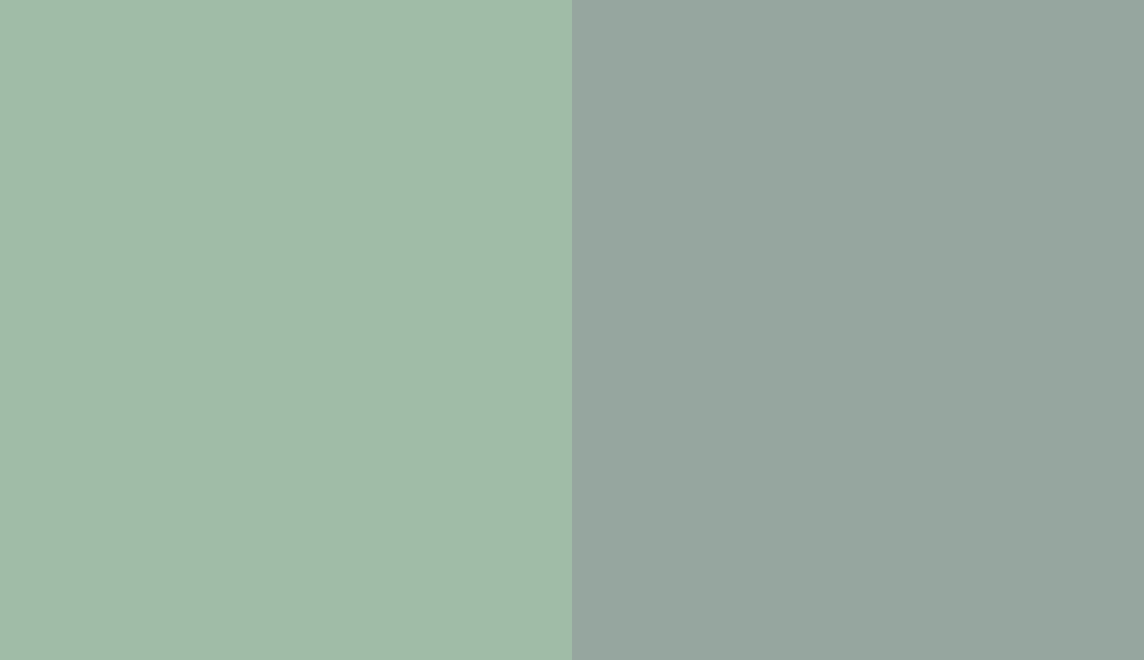 Colors Reeds (DE5647) and Agate Green (DE6298) side by side