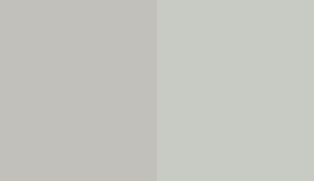 Colors Light French gray (SW 0055) and Silver strand (SW 7057) side by side